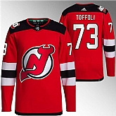 Men's New Jersey Devils #73 Tyler Toffoli Red Stitched Jersey,baseball caps,new era cap wholesale,wholesale hats